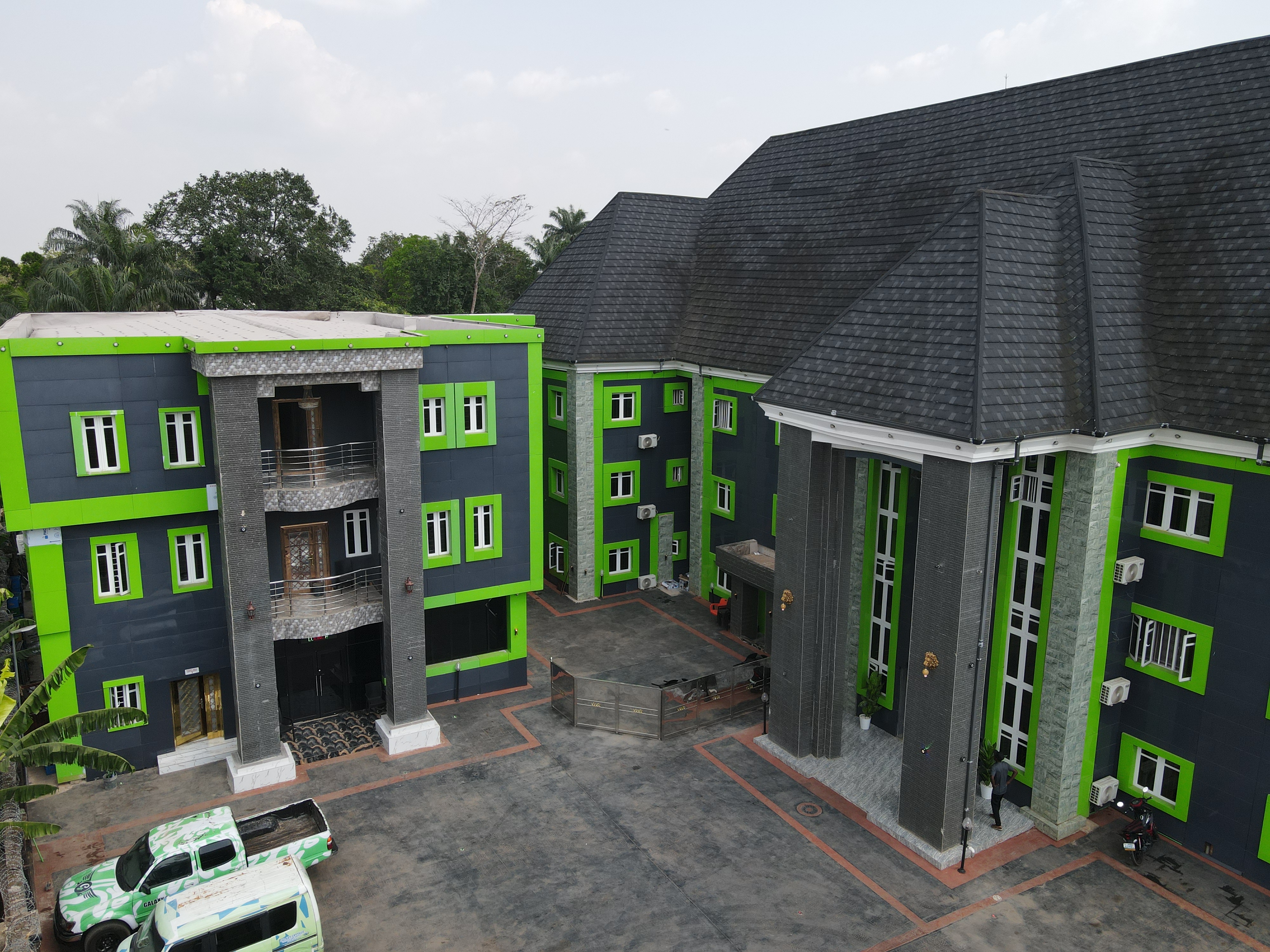 Full building exterior view